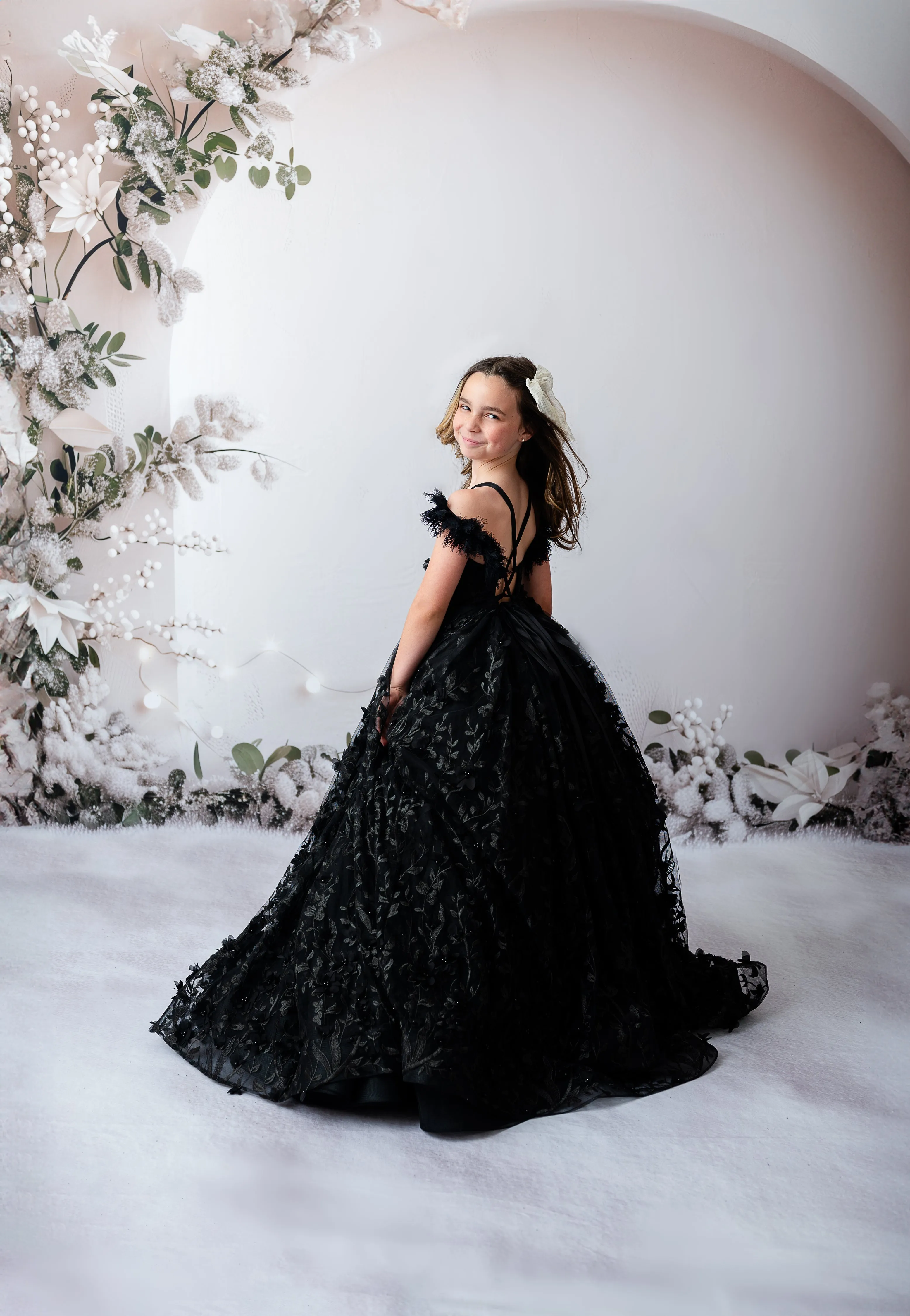 HEAVENLY GOWN-custom color options - GORGEOUS SPECIAL OCCASION OR PHOTO SHOOT DRESS