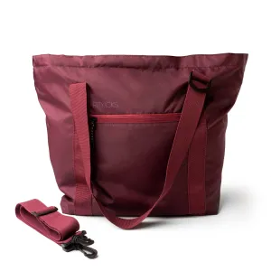 Hideaway Packable Duffel in Burgundy