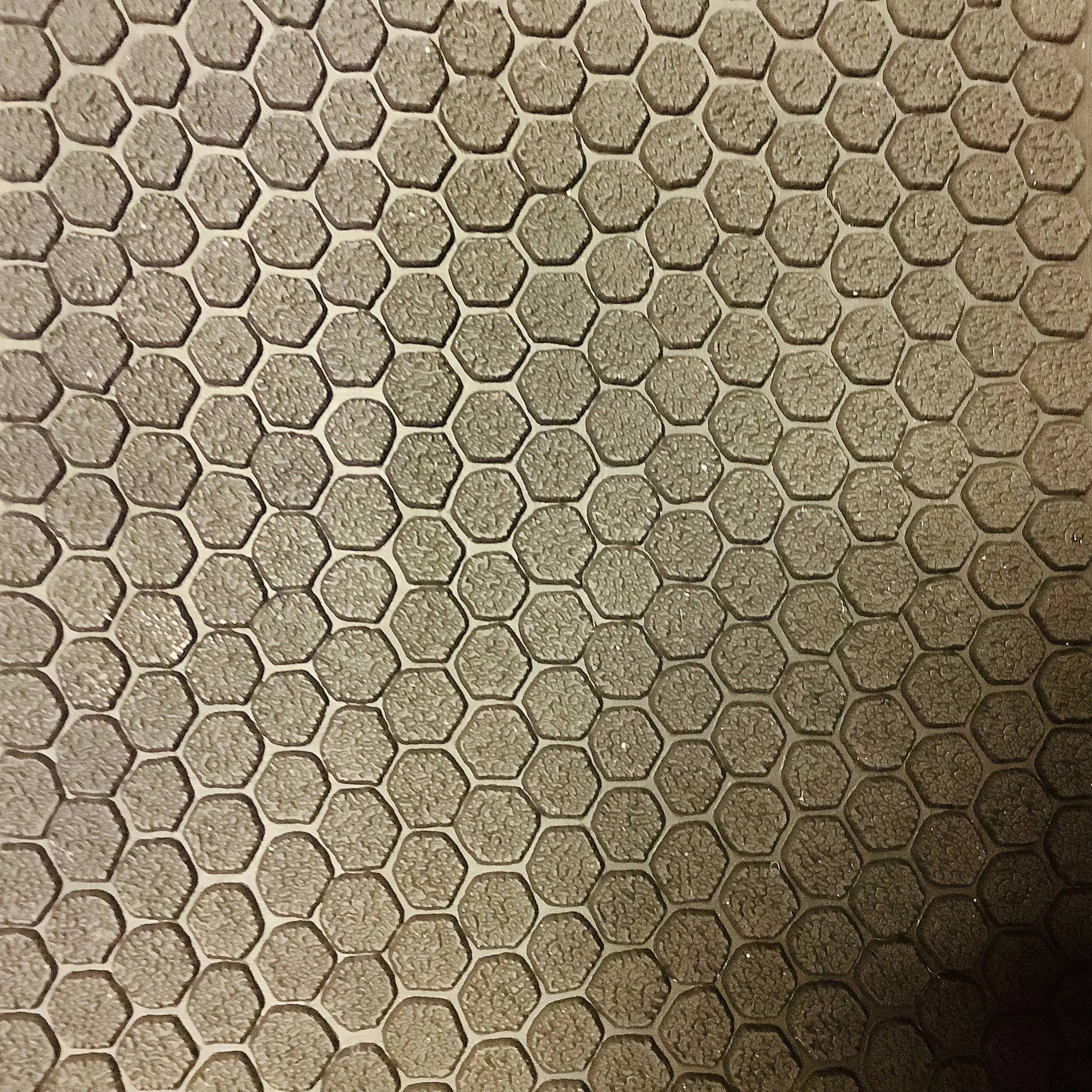 Honeycomb Jumbo Rubber Stamp Texture Sheet Mat for polymer clay metal clay mixed media art