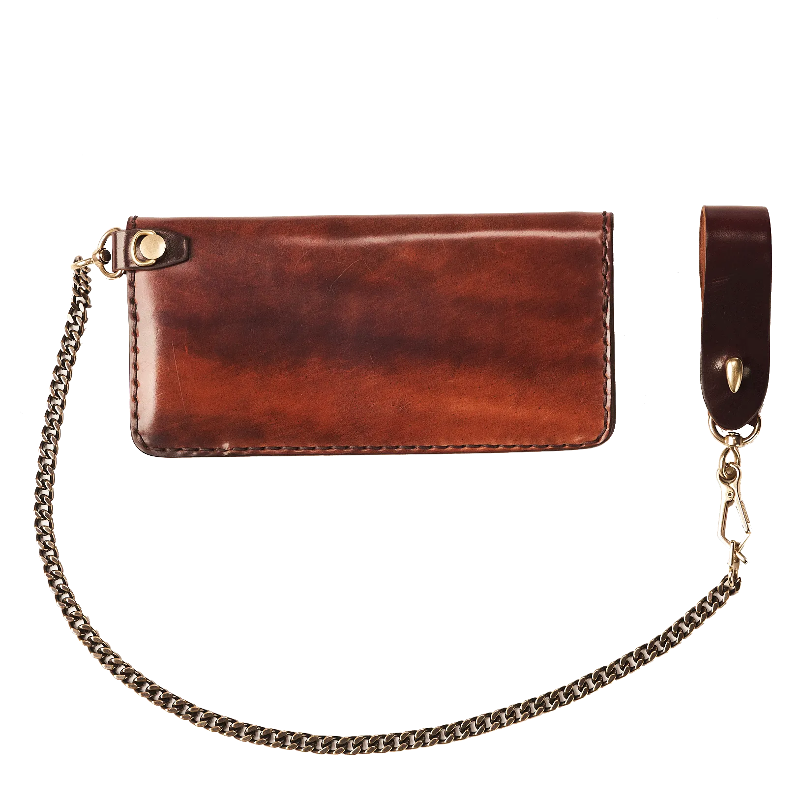 Horween® Shell Chain Wallet No.9