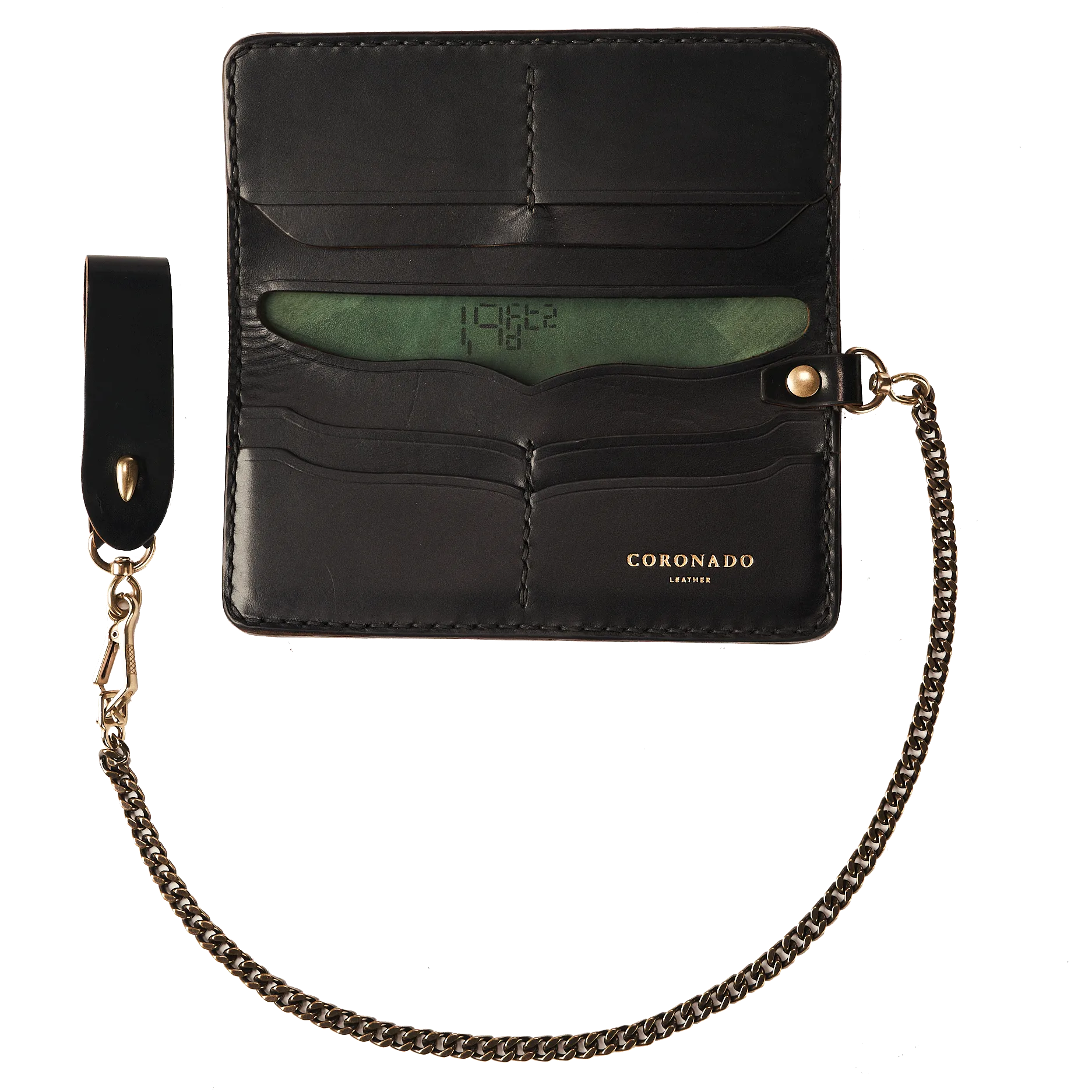 Horween® Shell Chain Wallet No.9