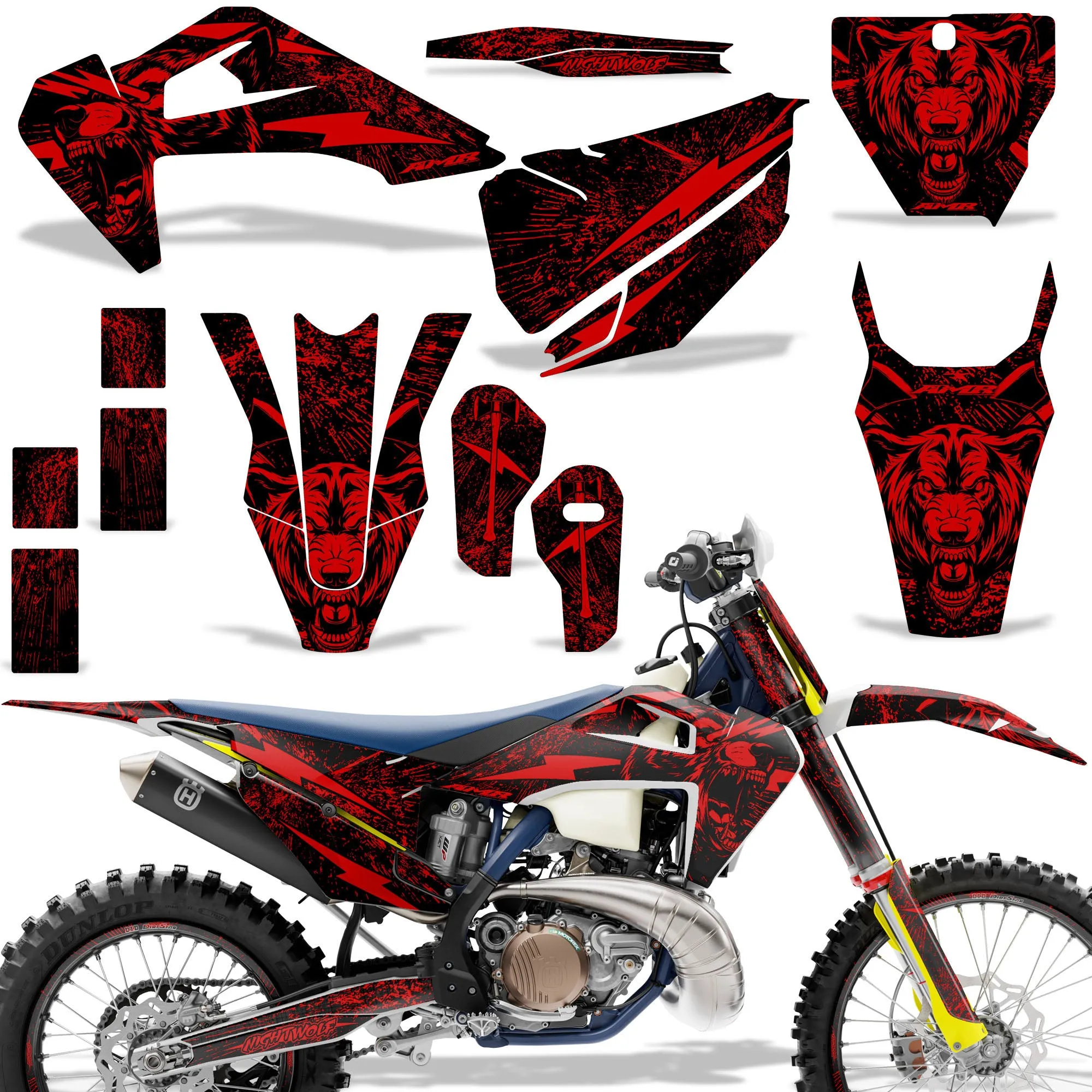 Husqvarna FC/TC/TX All Models Graphics (2019-2021)