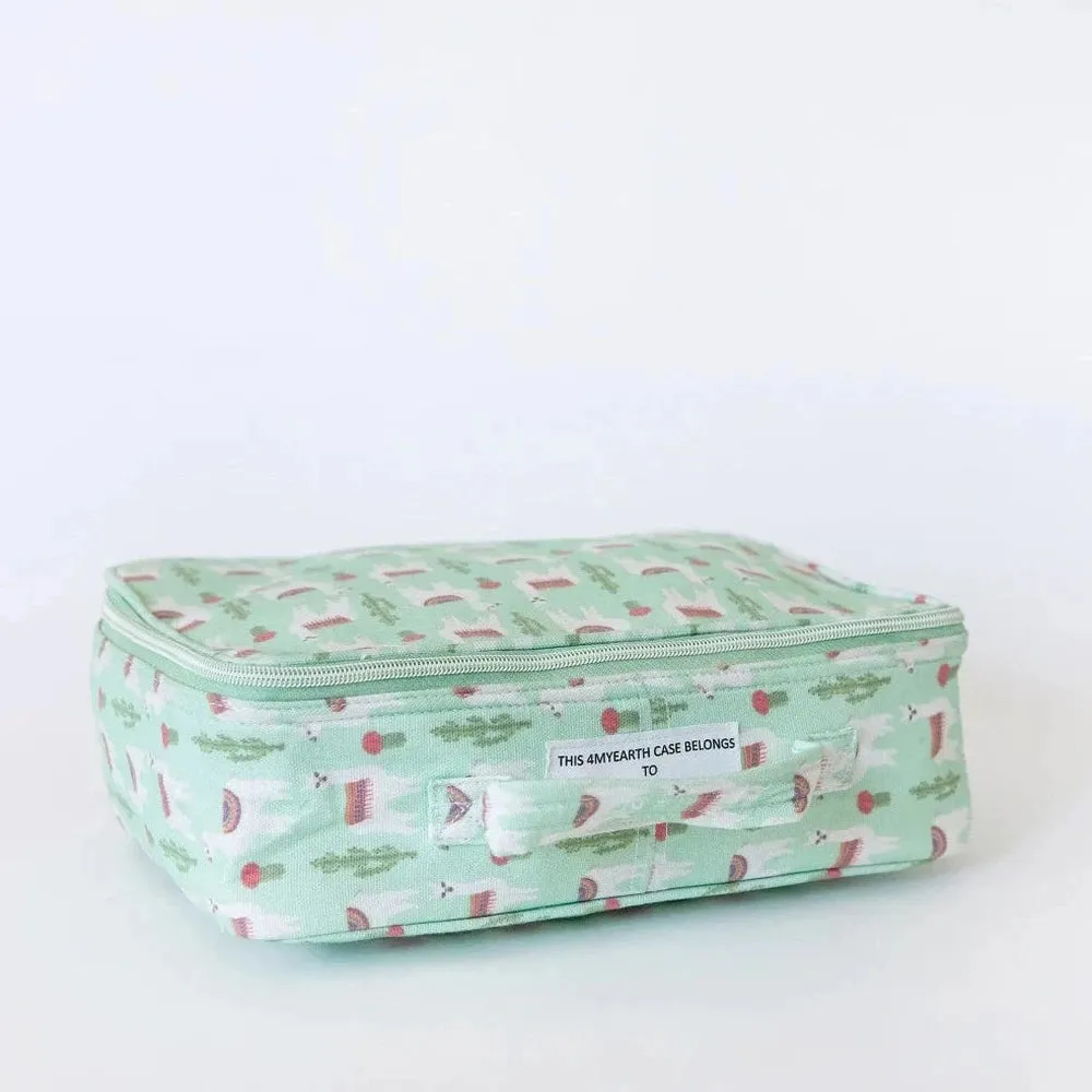 Insulated Cotton Canvas Lunch Bag