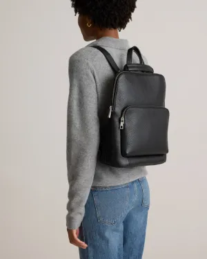 Italian Leather Convertible Backpack