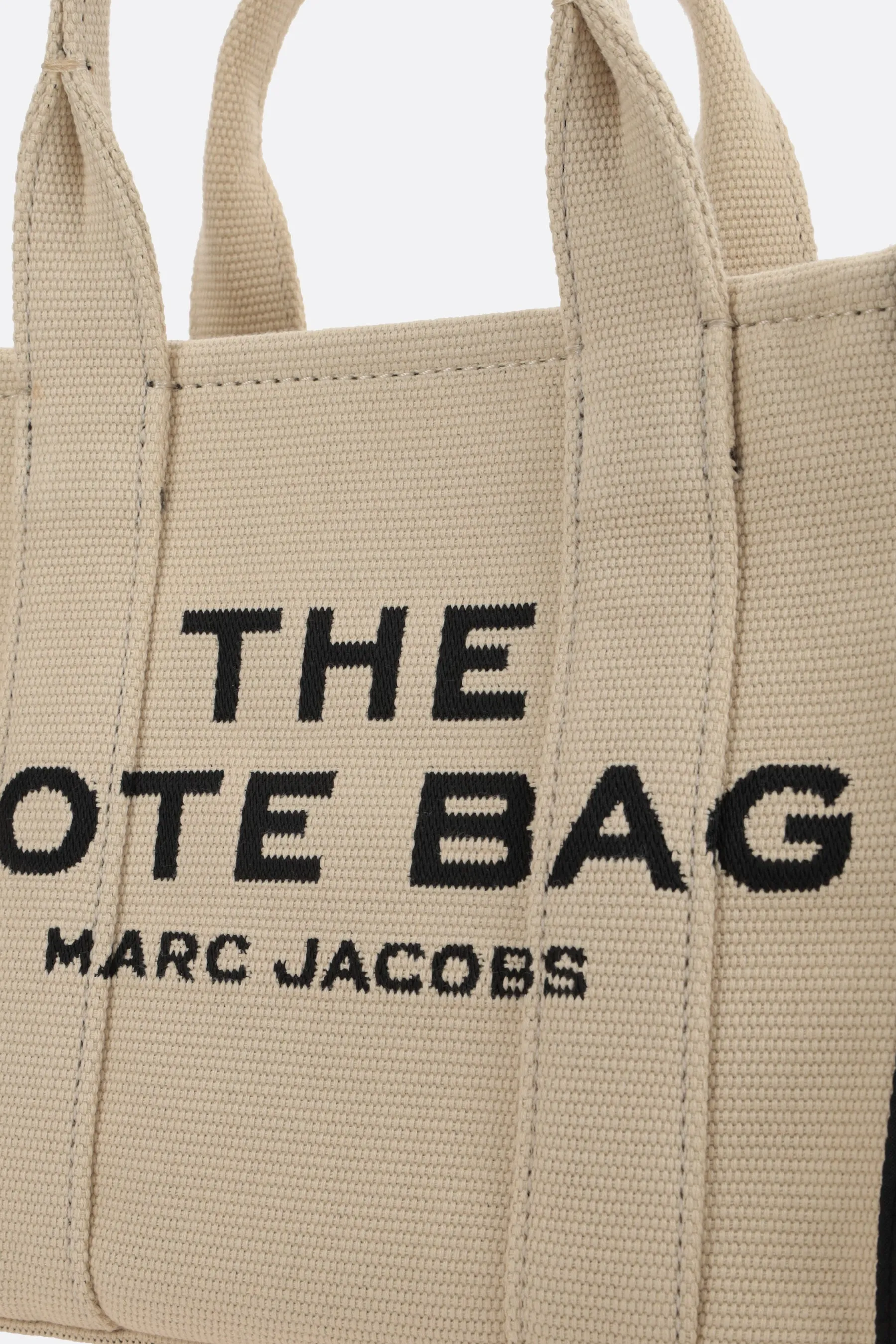 Jacquard Pattern Canvas Tote Bag