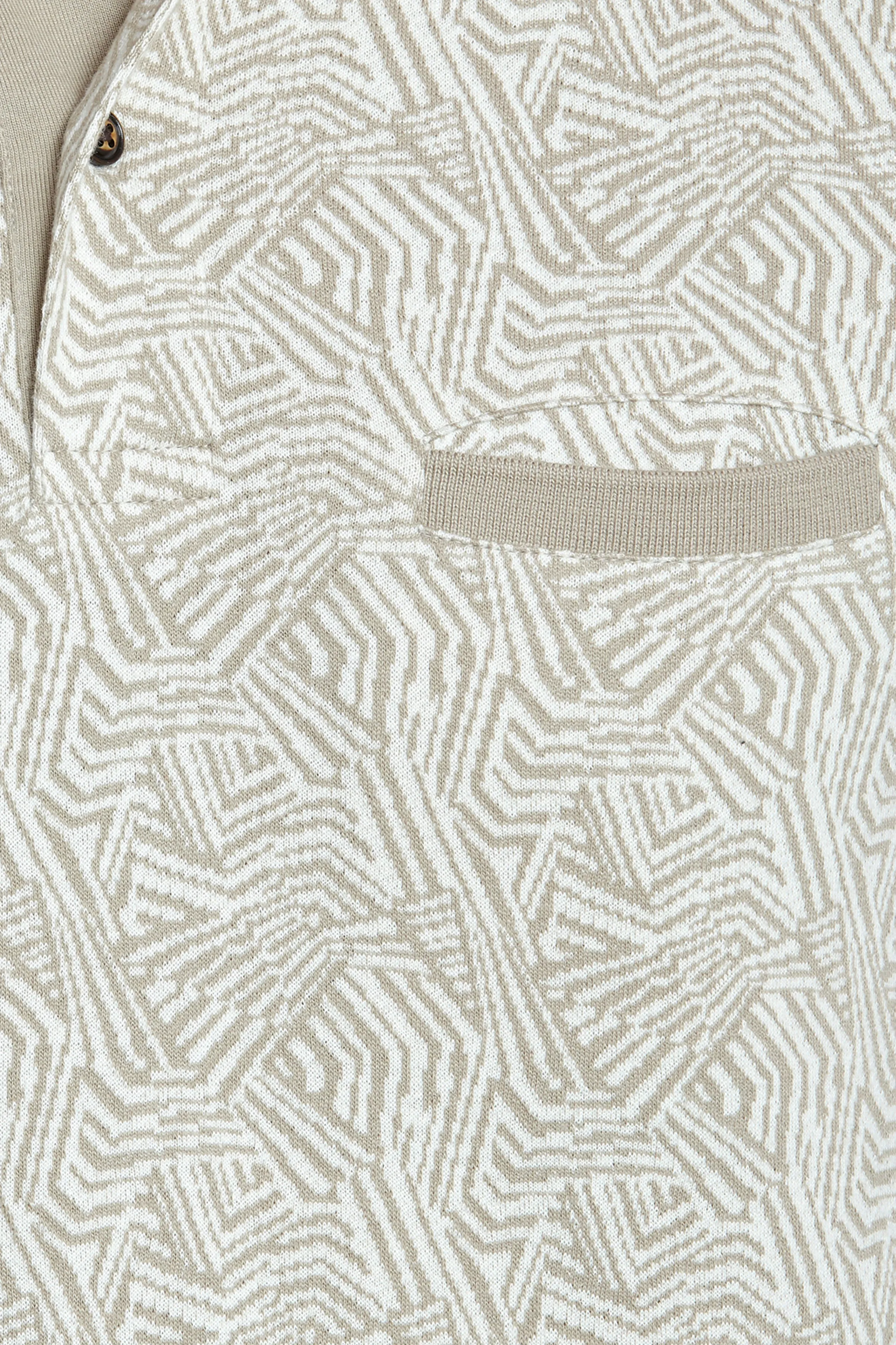 Jacquard Texture Polo