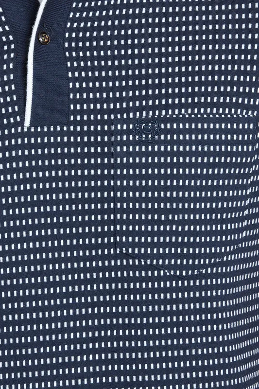 Jacquard Texture Polo