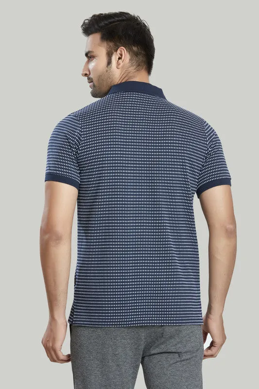 Jacquard Texture Polo