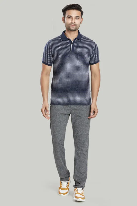 Jacquard Texture Polo