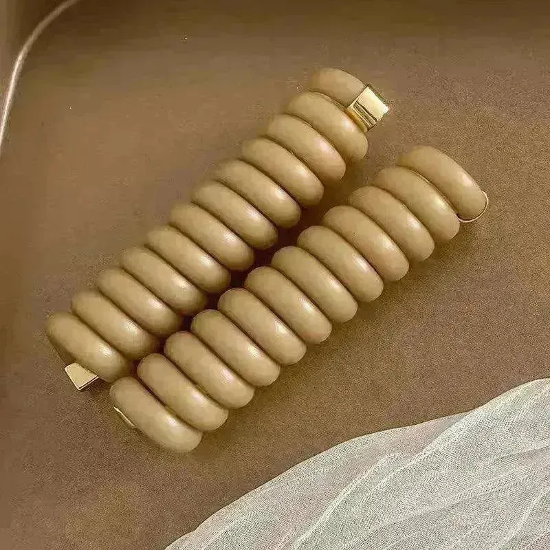 Japanese Braided Hair Band Phone Line Claw