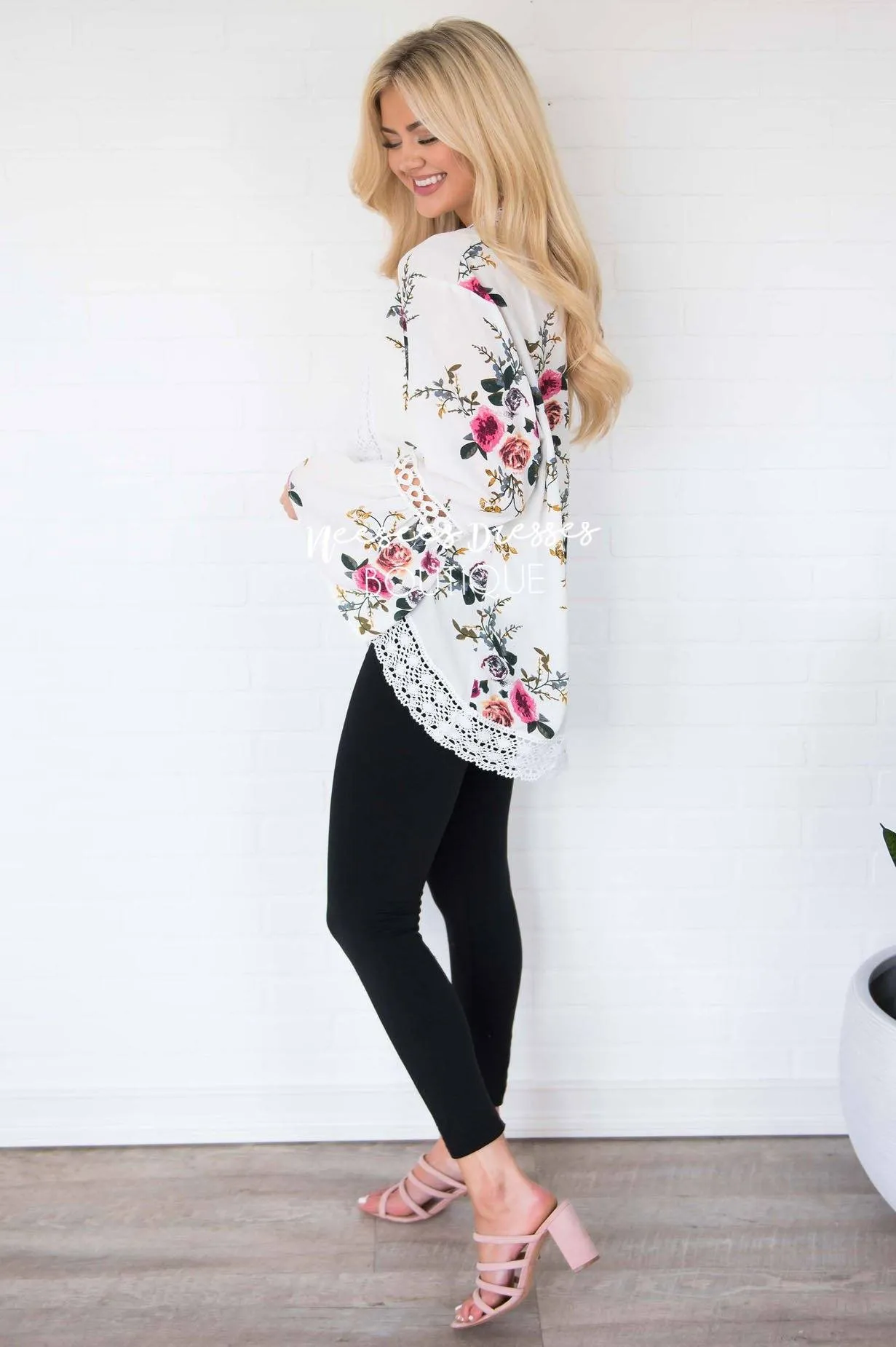 Just Bloom Floral Cardigan