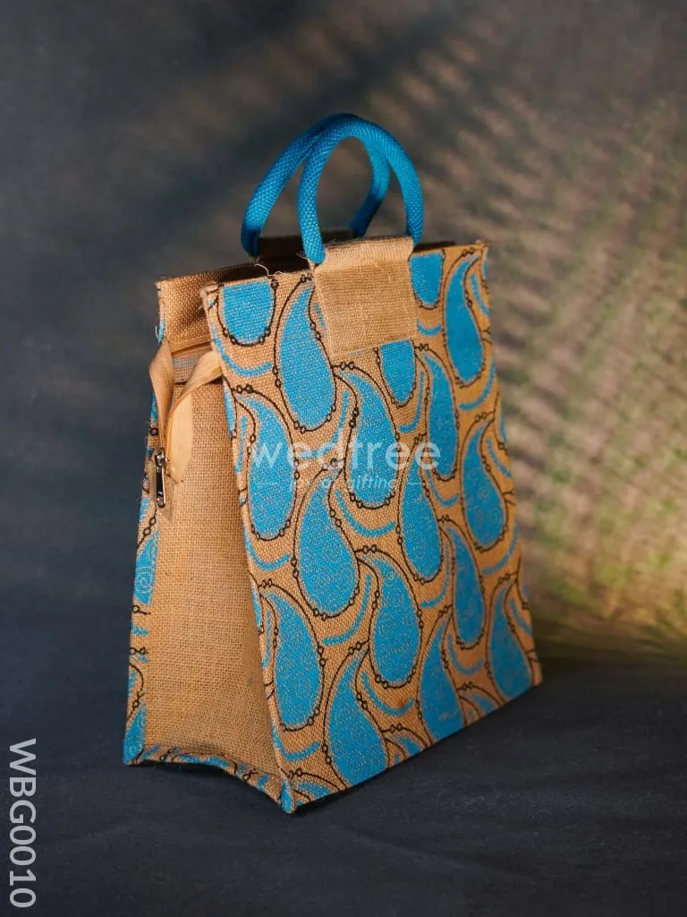 Jute Bag with Mango Prints - WBG0010
