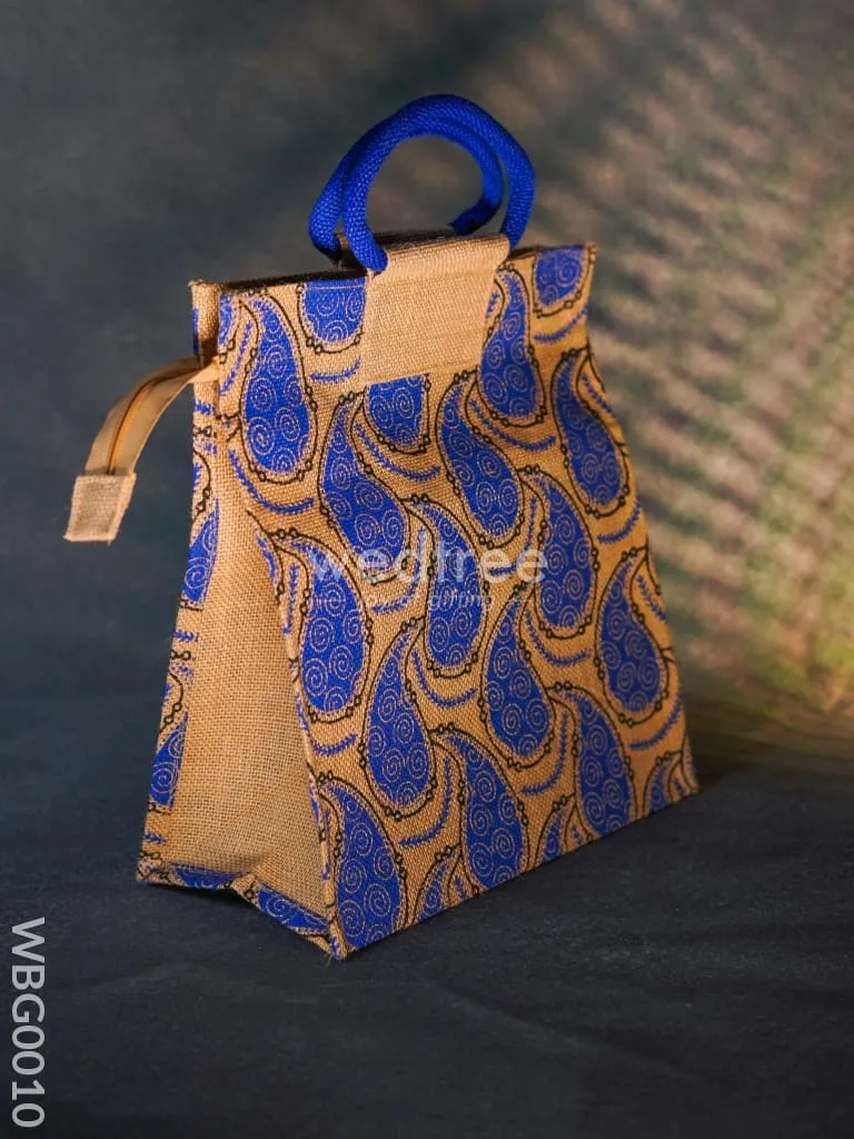 Jute Bag with Mango Prints - WBG0010
