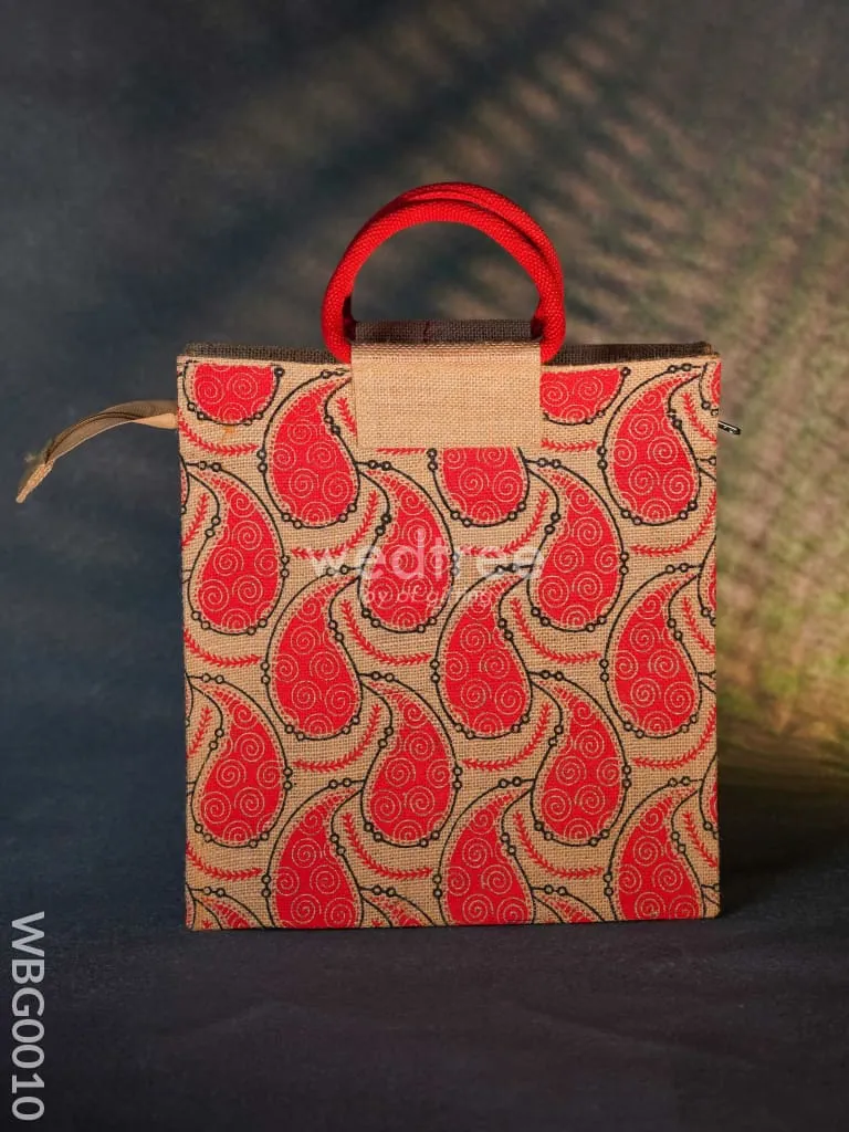 Jute Bag with Mango Prints - WBG0010