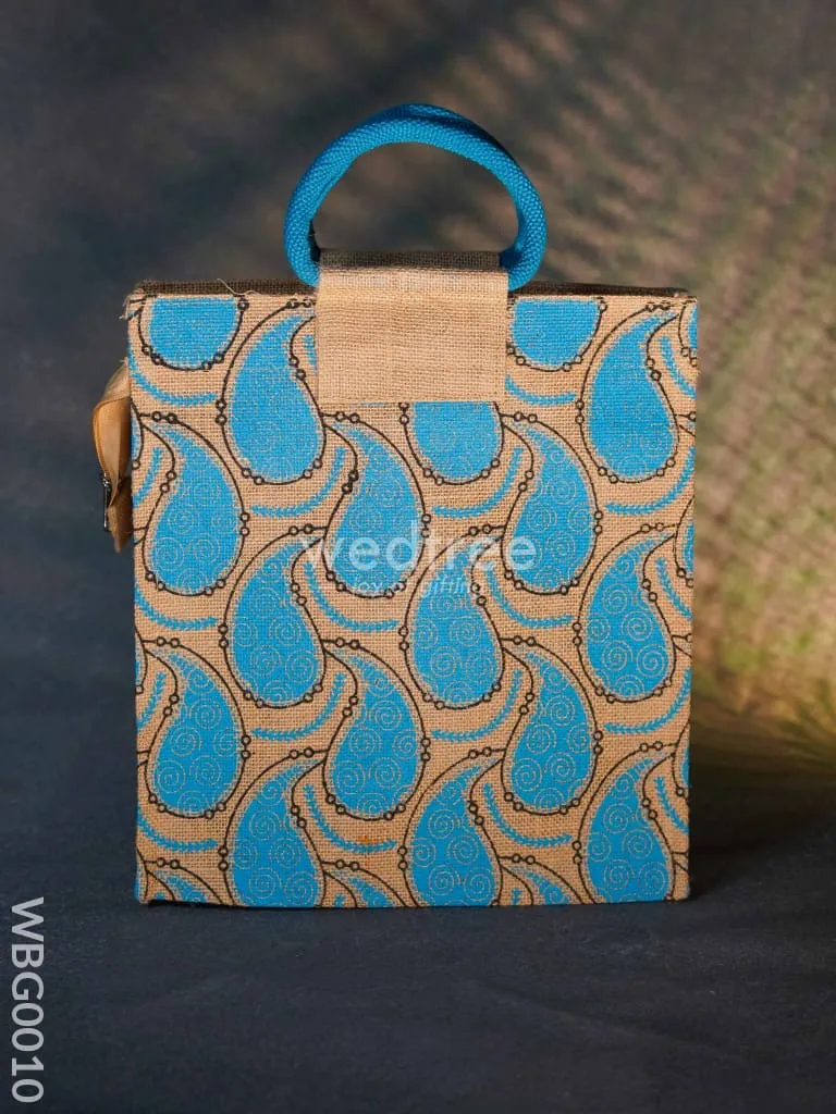 Jute Bag with Mango Prints - WBG0010