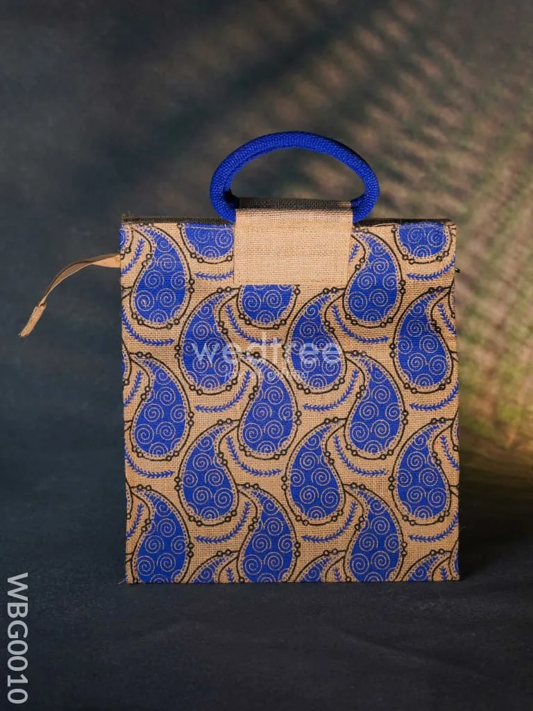 Jute Bag with Mango Prints - WBG0010