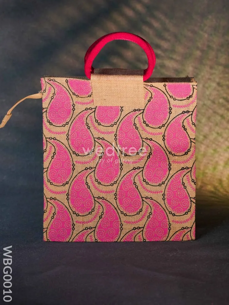 Jute Bag with Mango Prints - WBG0010