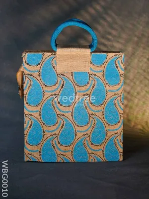 Jute Bag with Mango Prints - WBG0010
