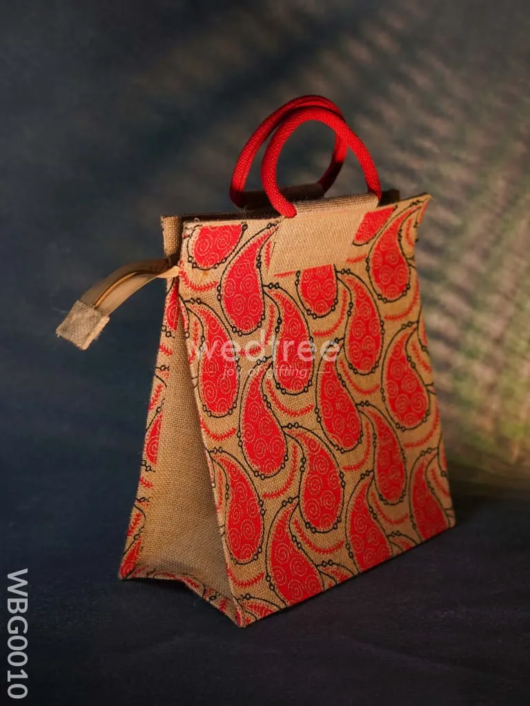 Jute Bag with Mango Prints - WBG0010