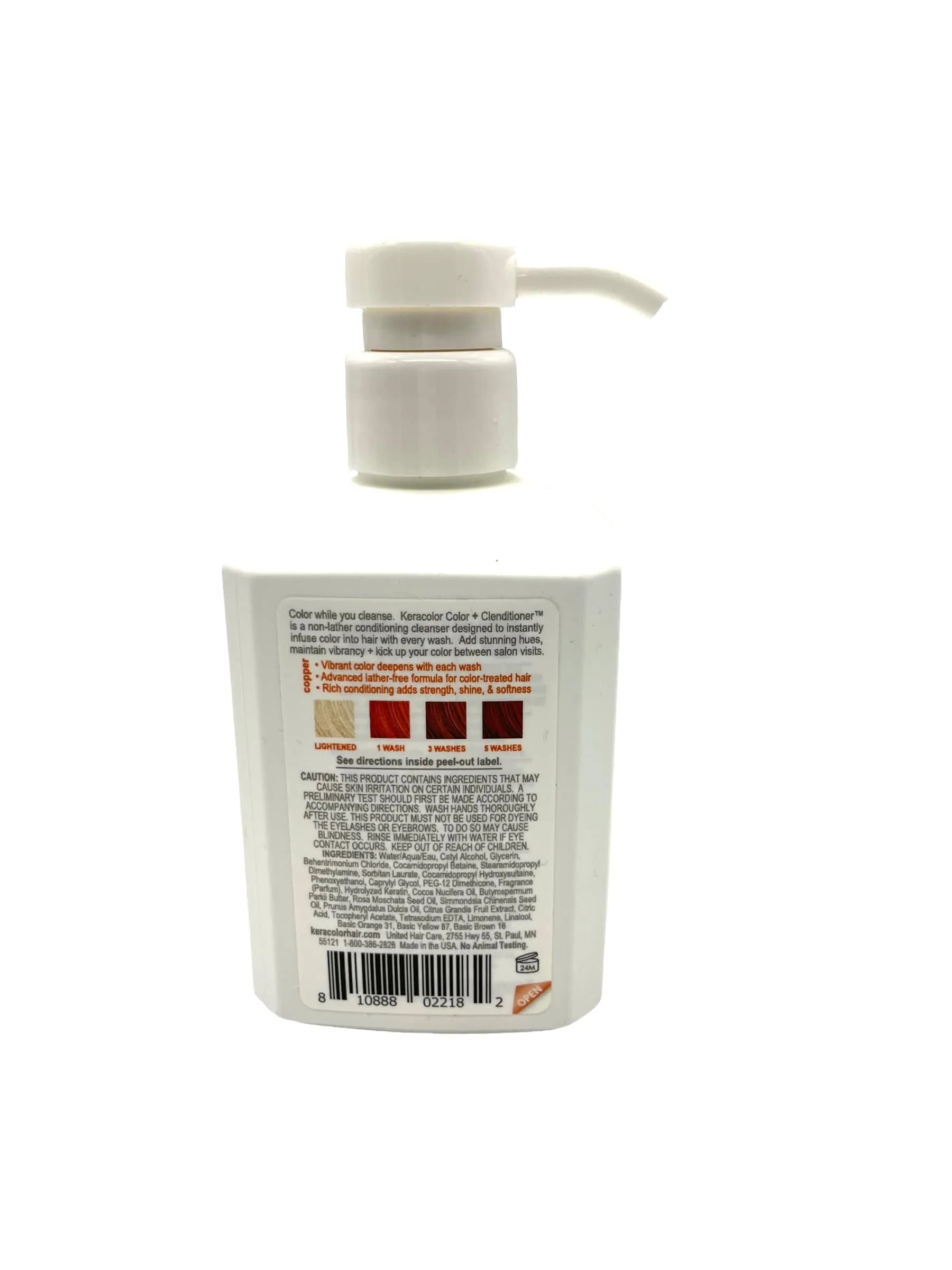 Keracolor Clenditioner Copper 12 oz