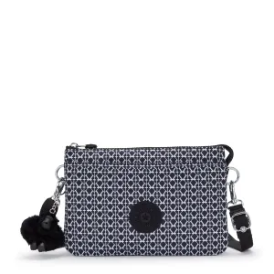 Kipling Riri Signature Print Large Pouch with Crossbody Strap C2I7780-DD2