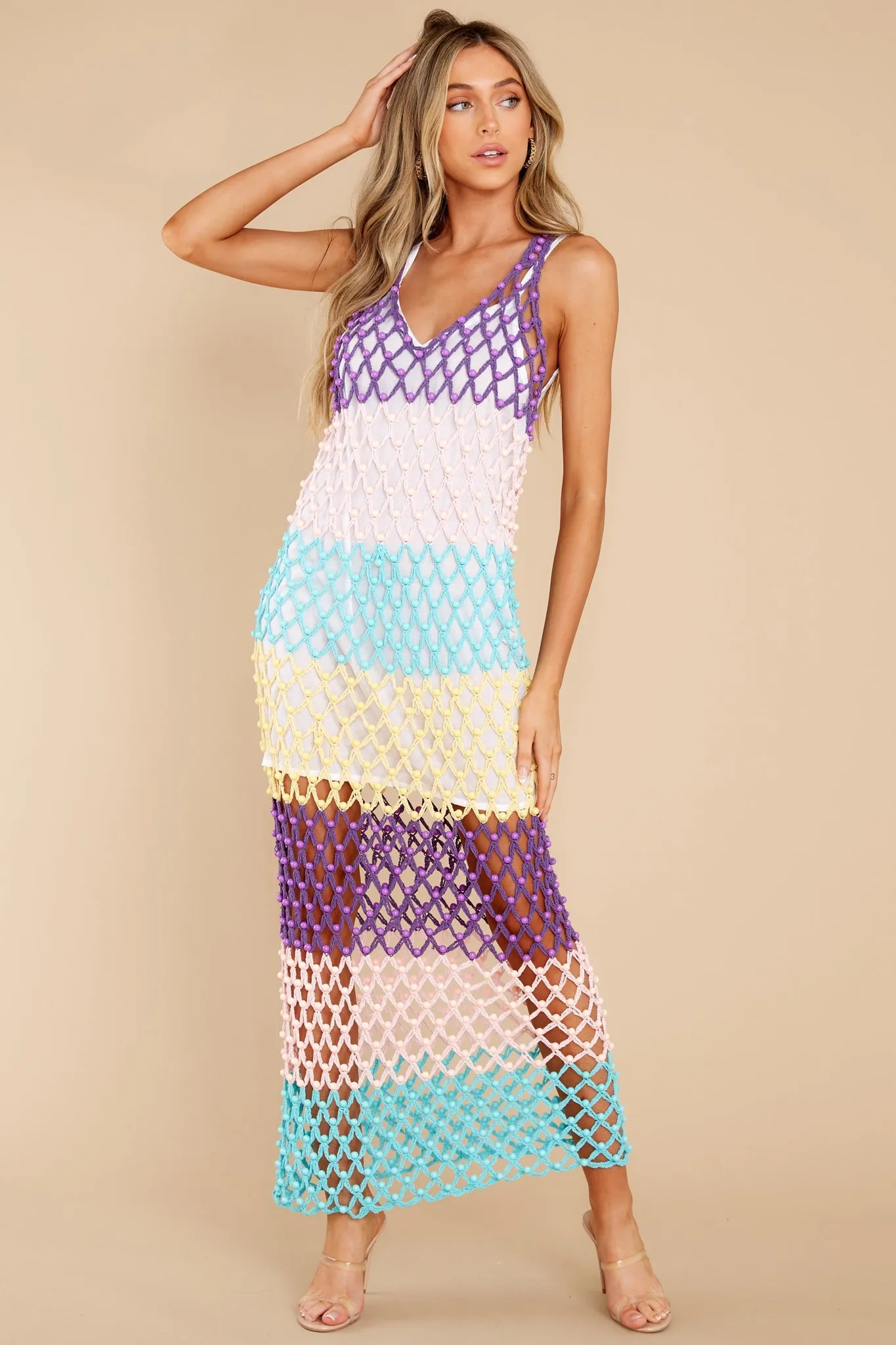 Klaus Purple Multi Dress