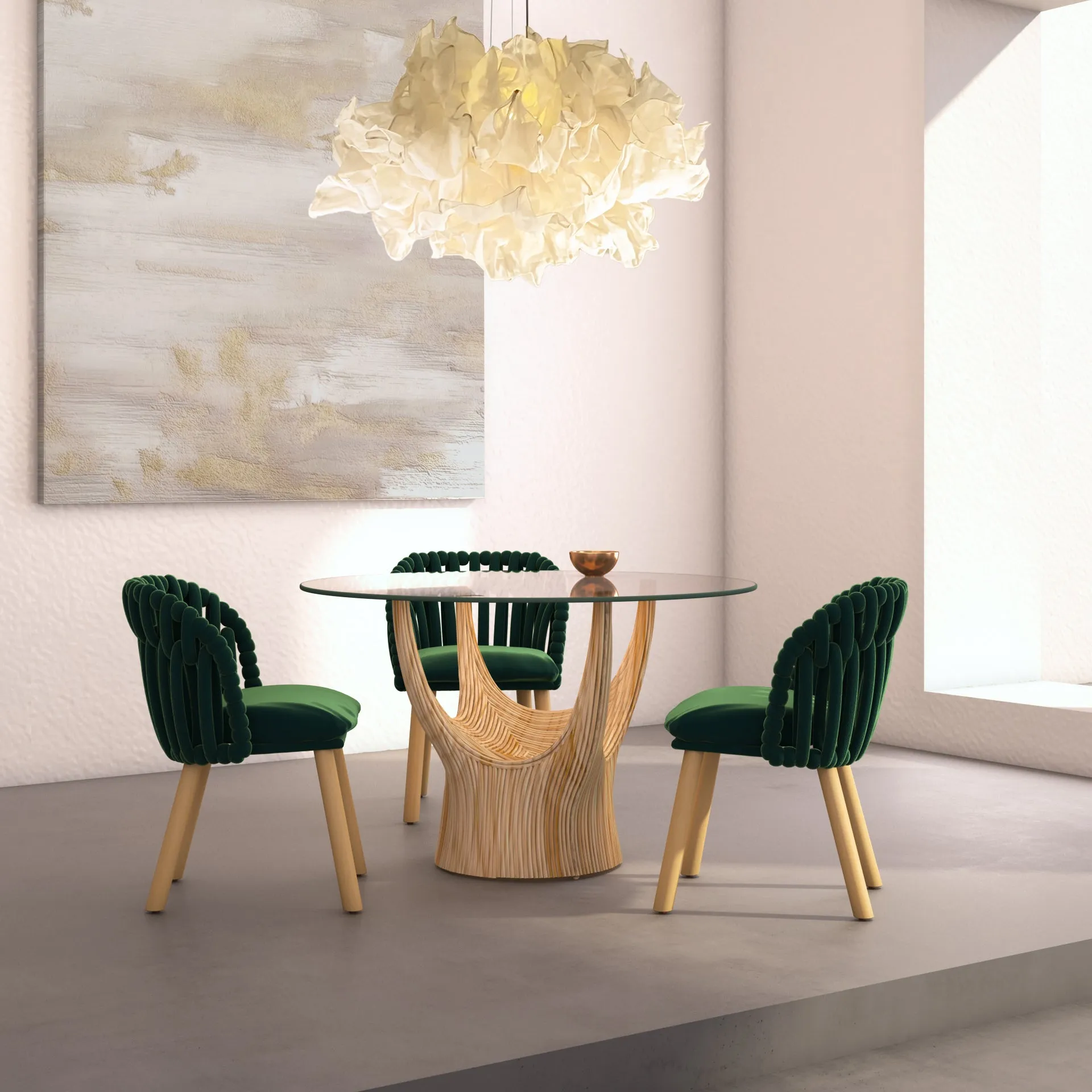 Knit Side Chair