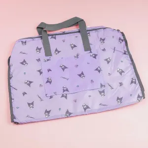 Kuromi Cherry & Skull Foldable Boston Bag