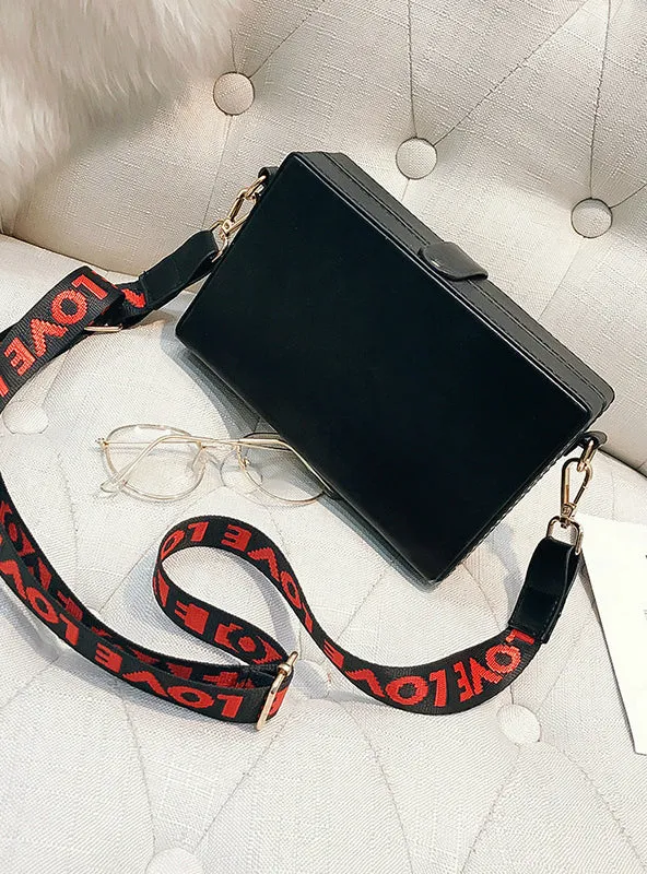 Letters Crown Box Design Women's Party Clutch Bag
