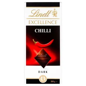 LINDT EXCELLENC CHILLI DARK 100GM