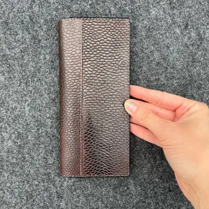 Long Vertical Cowboy Beaver Tail Wallet