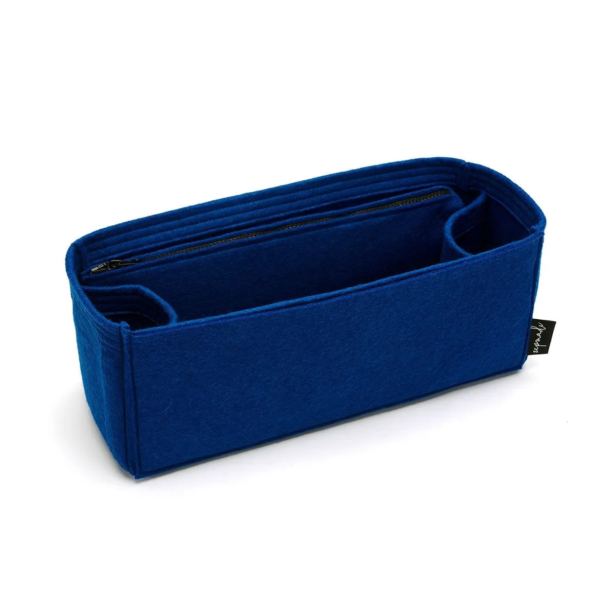 Louis Vuitton Onthego Purse Organizer Insert, Bag Organizer with Zipper Side Pouch and Double Bottle Holders