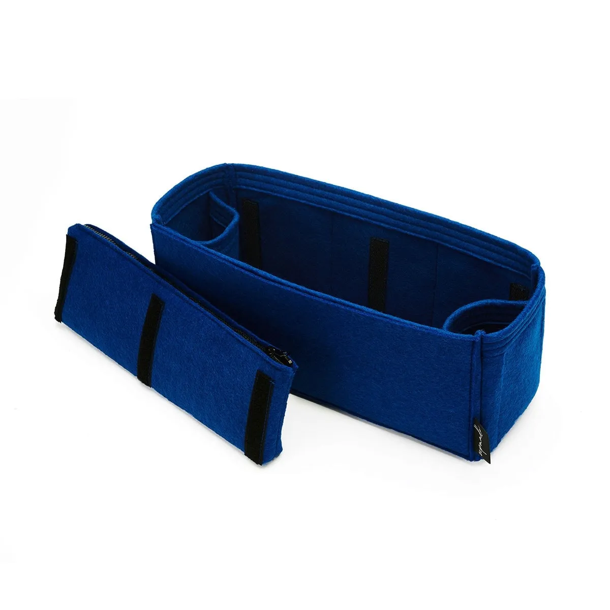 Louis Vuitton Onthego Purse Organizer Insert, Bag Organizer with Zipper Side Pouch and Double Bottle Holders