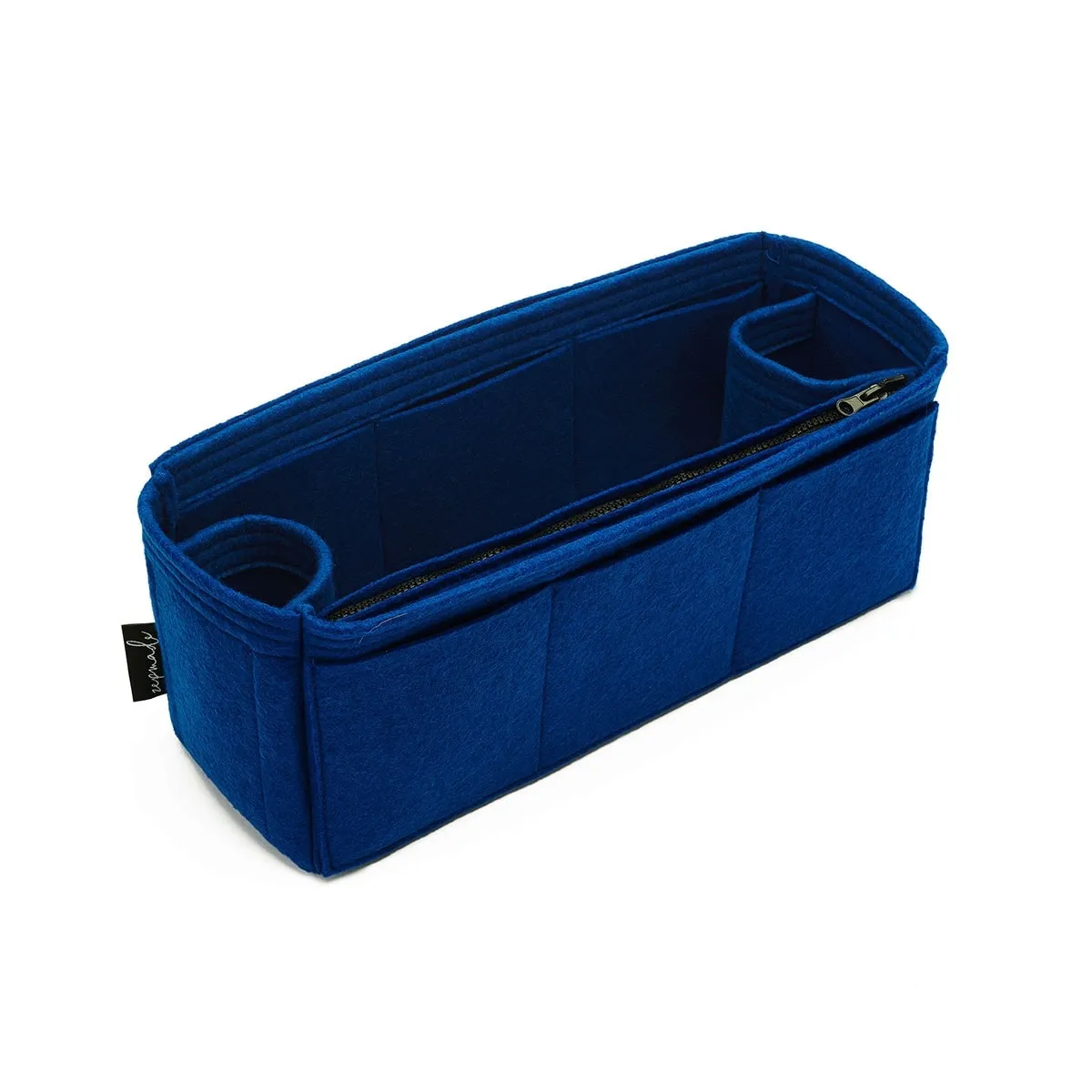 Louis Vuitton Onthego Purse Organizer Insert, Bag Organizer with Zipper Side Pouch and Double Bottle Holders