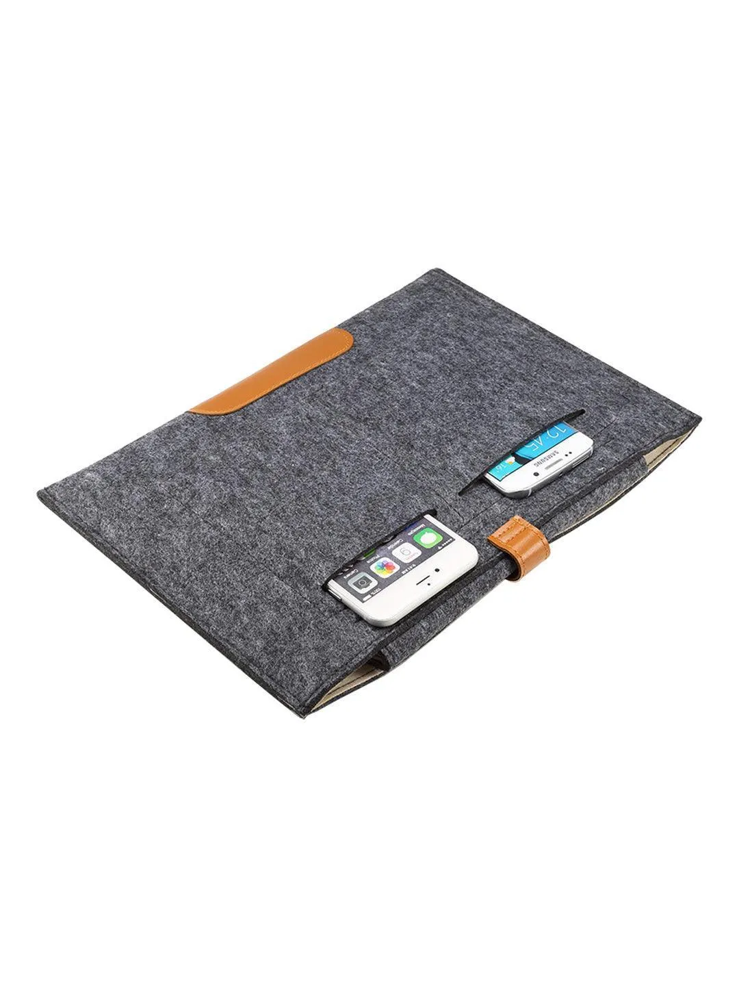 Market99 Rectangular Felt Laptop Bag