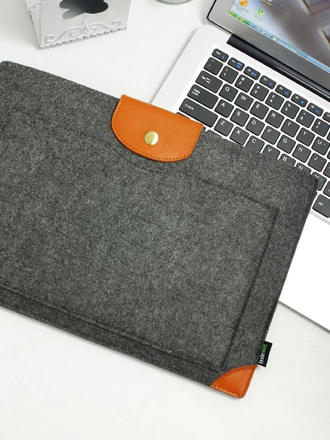 Market99 Rectangular Felt Laptop Bag