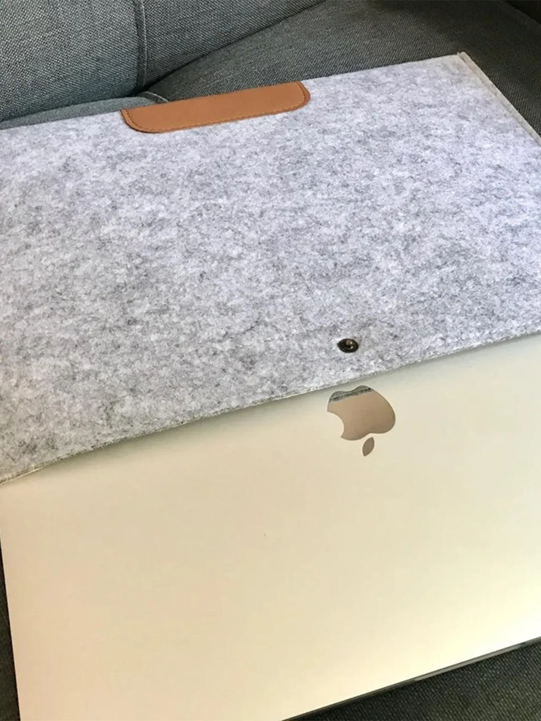 Market99 Rectangular Felt Laptop Bag