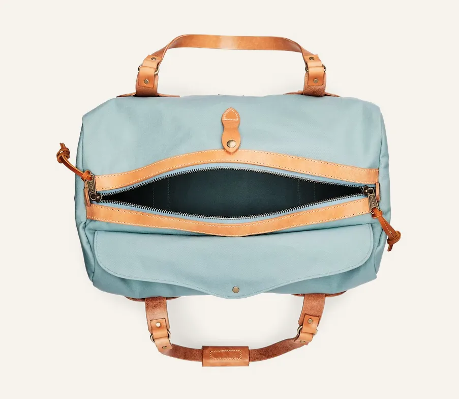 Medium Duffle in Rugged Twill - Lake Green