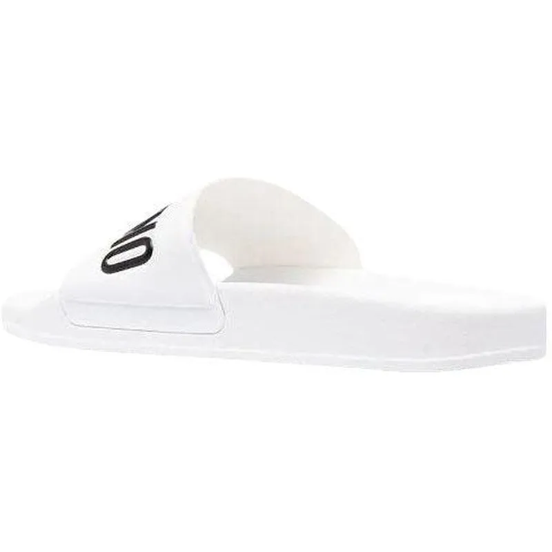 Men's Pool Slides In Rubber With Logo
