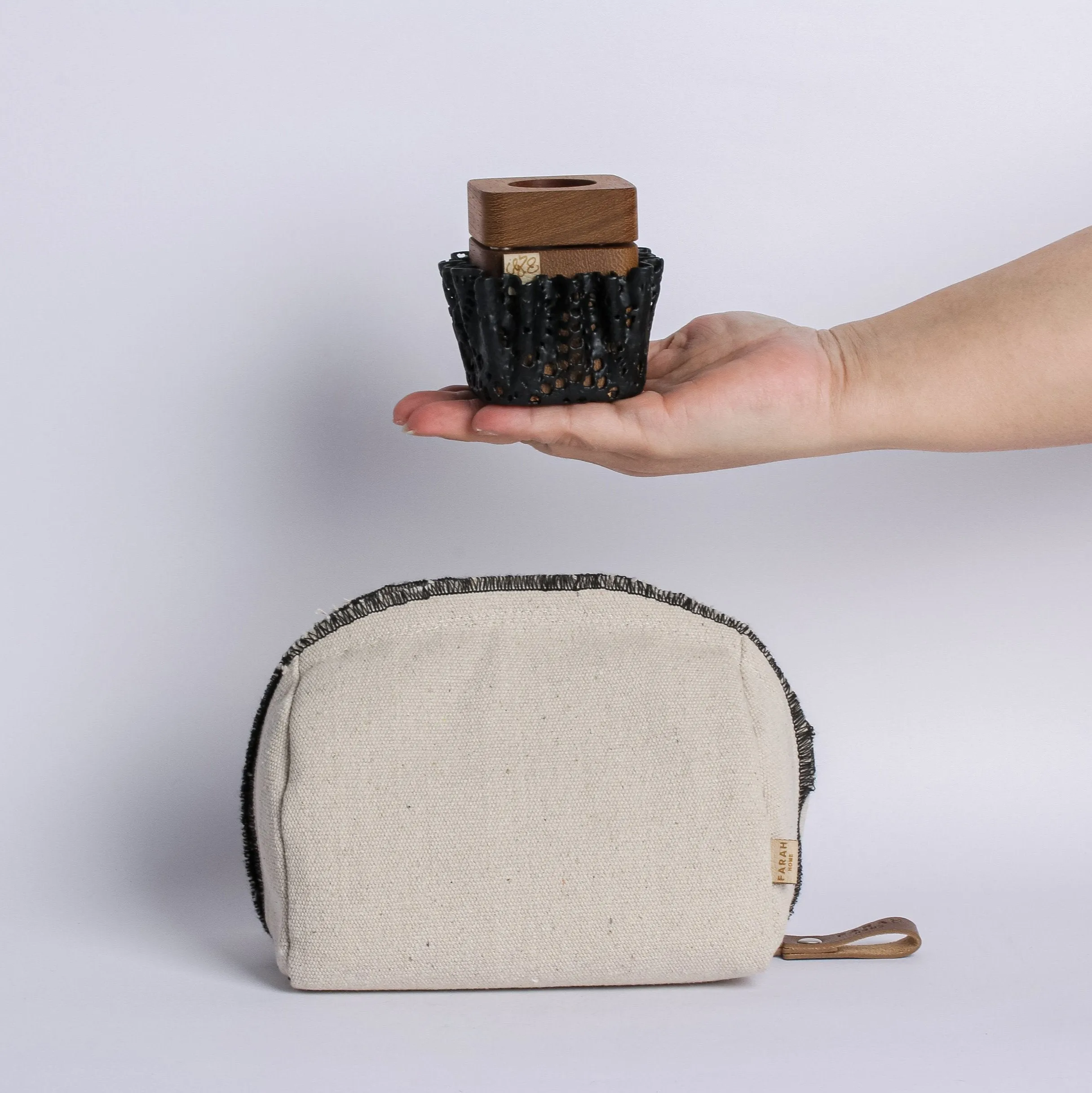 Micro Travel Set - Dantelle Black