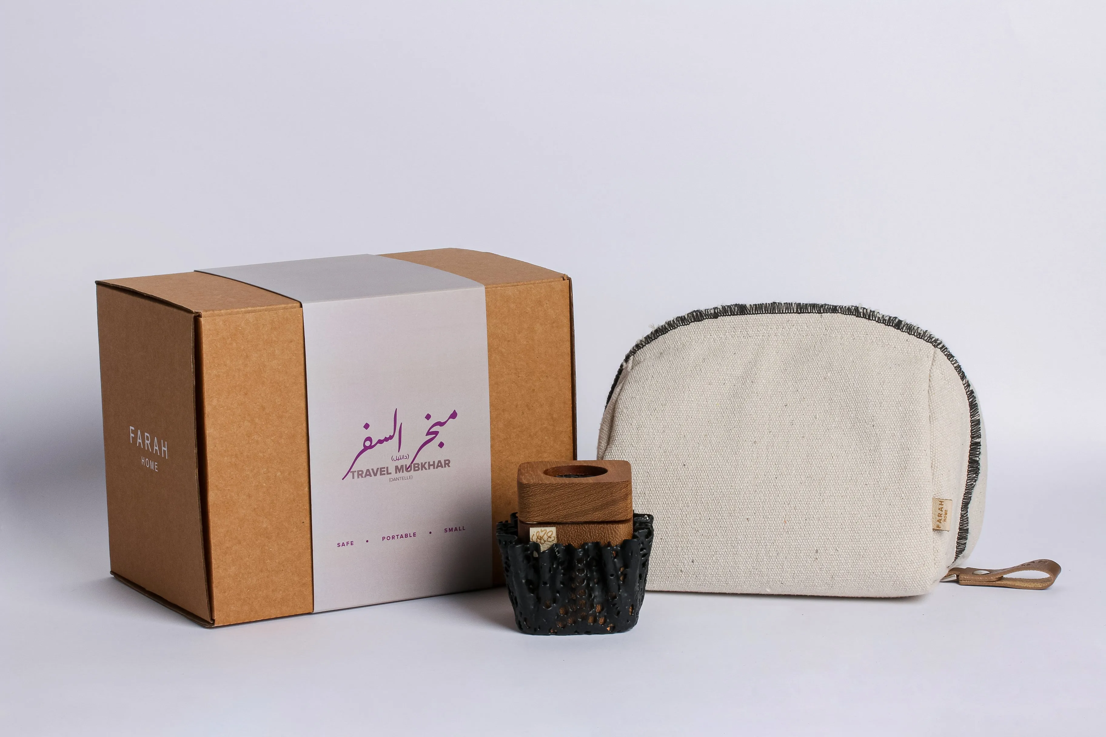 Micro Travel Set - Dantelle Black