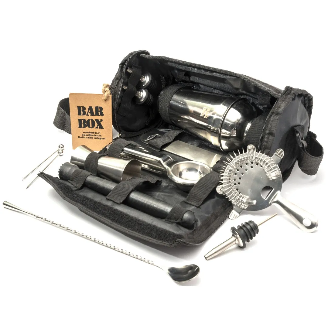 Mini Travel Kit Bag (Black)(14pcs)