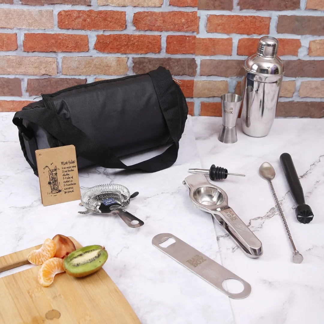 Mini Travel Kit Bag (Black)(14pcs)