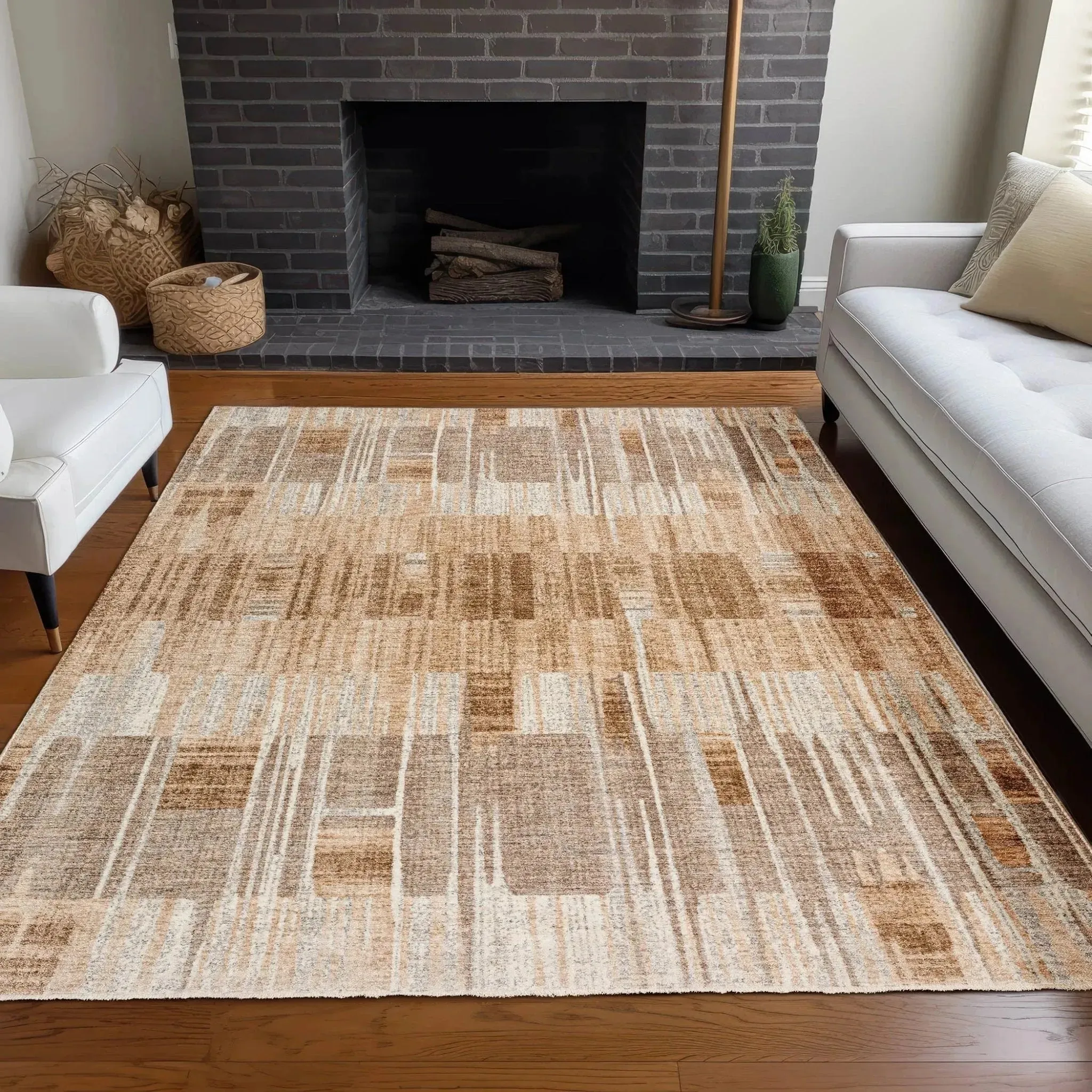 Neola NA11 Khaki Rug