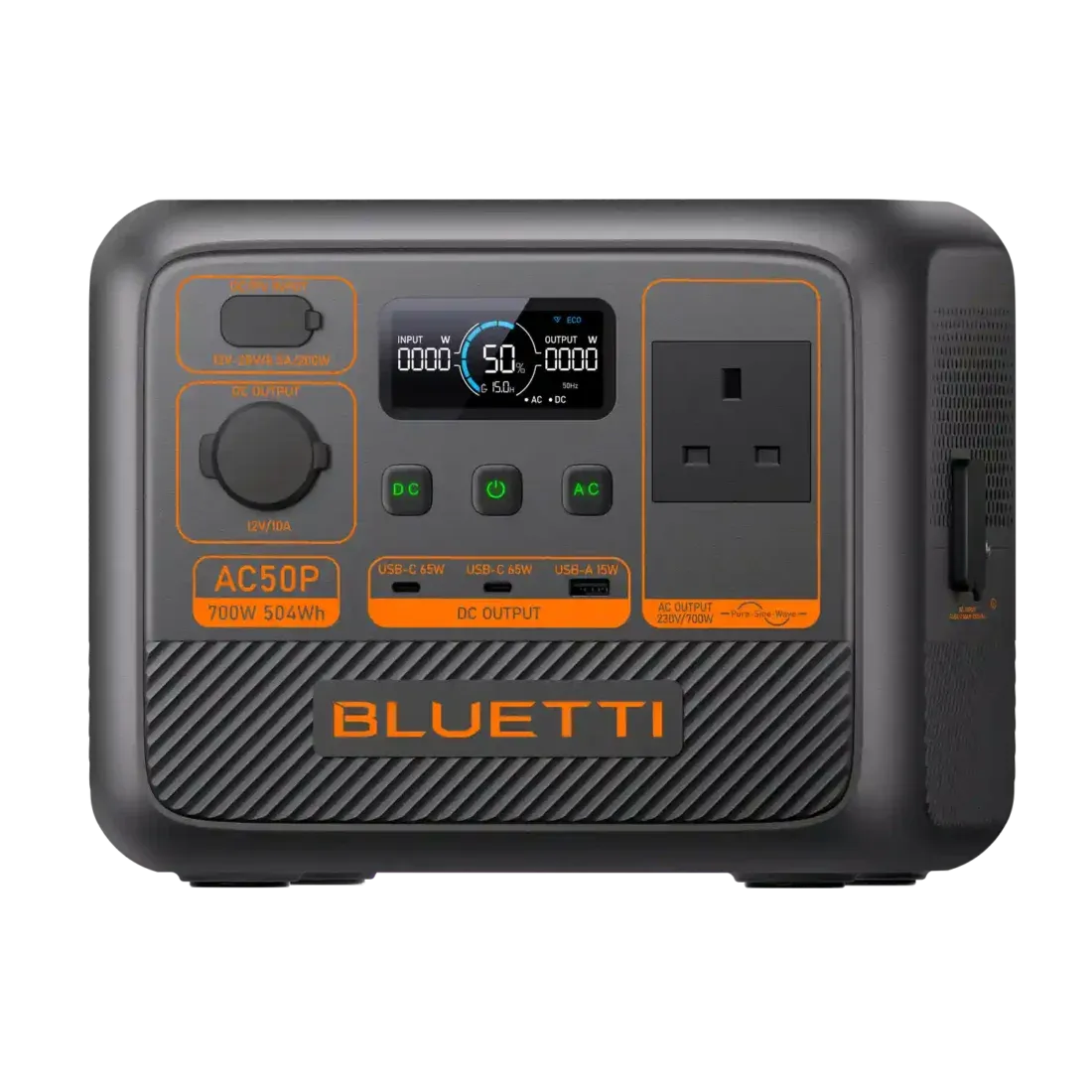 Off-grid kit: Bluetti AC50P solar generator   MP200 foldable solar panel