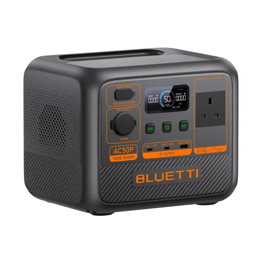 Off-grid kit: Bluetti AC50P solar generator   MP200 foldable solar panel