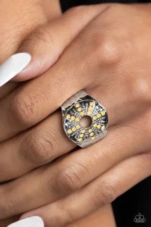 Paparazzi Ring ~ Stylish Sunbeams - Yellow