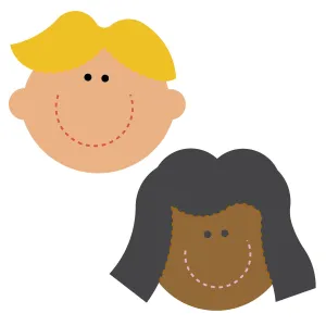 Paper Bag Puppet-Boy & Girl