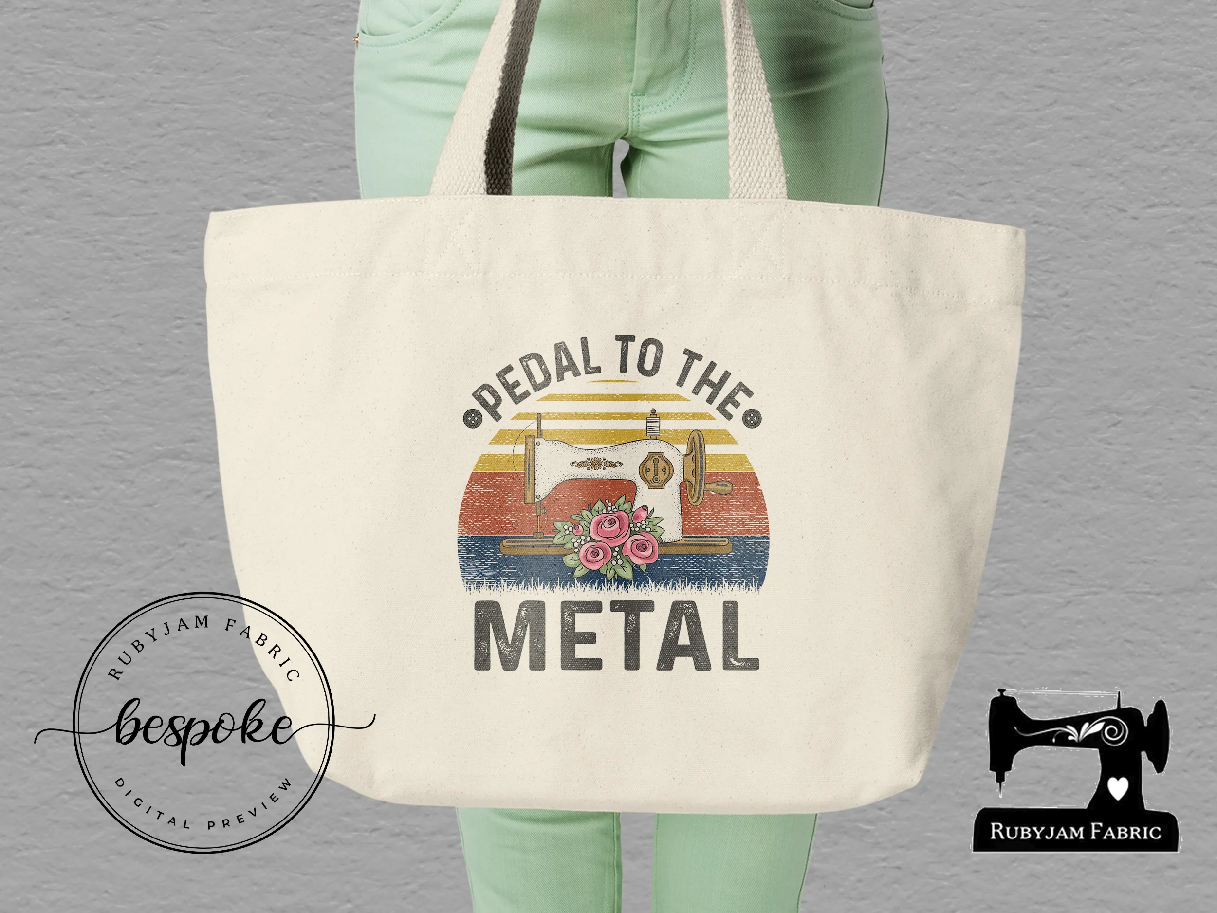 Pedal to the Metal - Tote Bag - Bespoke