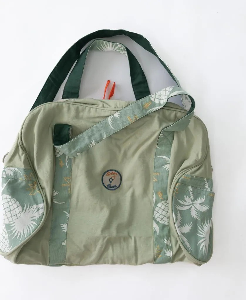 Pine Palm Canvas Roll Bag | Sage
